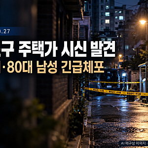 구로구 주택가 '미라화 시신' 발견…60대·80대 남성 긴급체포, 무슨 일이 있었나