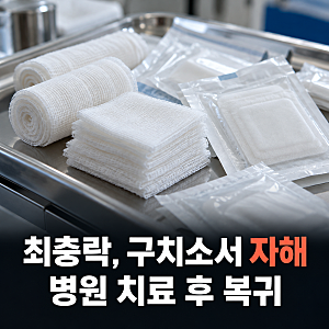 인천 흉기난동 피의자 최충락, 구치소서 자해 후 병원 치료·복귀