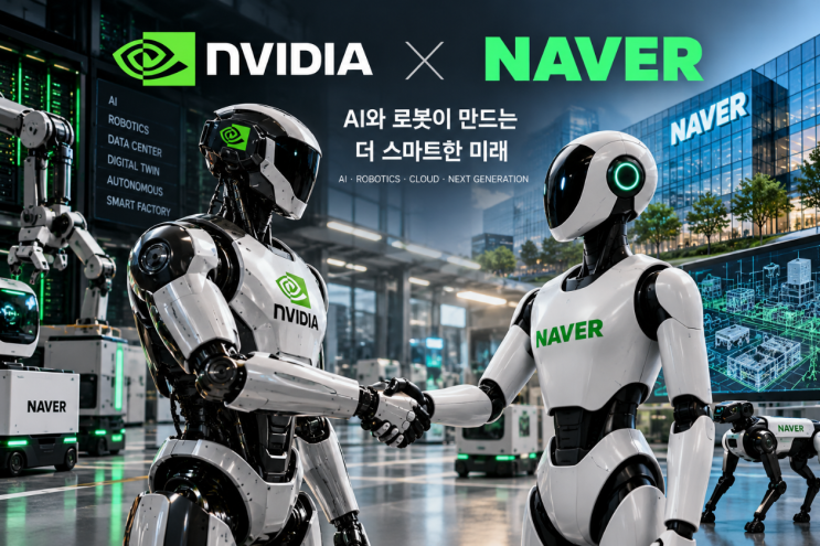<b>엔비디아</b>, <b>네이버 3대 주주</b> 된다?