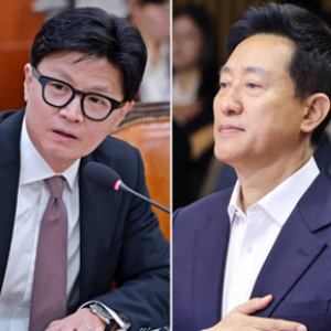 [속보] 한동훈 14% vs 오세훈 13.7% '초박빙'…장동혁 11.7% 추격, 보수 대권 판도 뒤집히나?