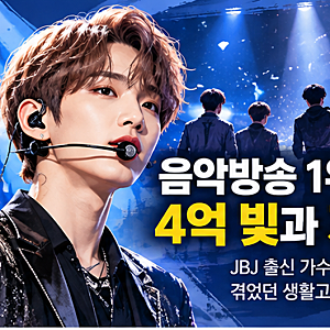 JBJ 출신 켄타, 4억 원 빚에 계좌 압류까지…무대 뒤에 감춰졌던 생활고