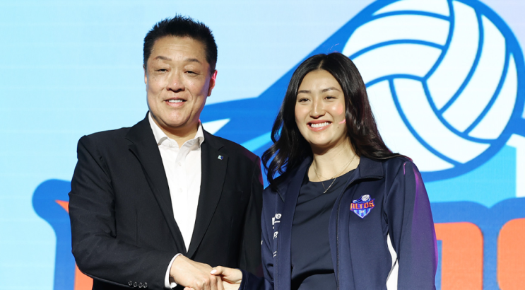 여자배구 IBK기업은행 <b>지명</b> <b>오드리 박 1순위</b> 화제