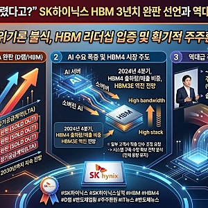 "2029년까지 다 팔렸다고?" SK하이닉스 HBM 3년치 완판 선언과 역대급 주주환원 총정리