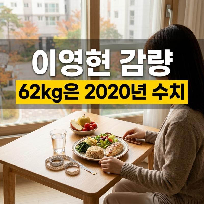 빅마마 이영현 33kg 감량 비결, 따라 하기 전 식단·운동 선택 기준