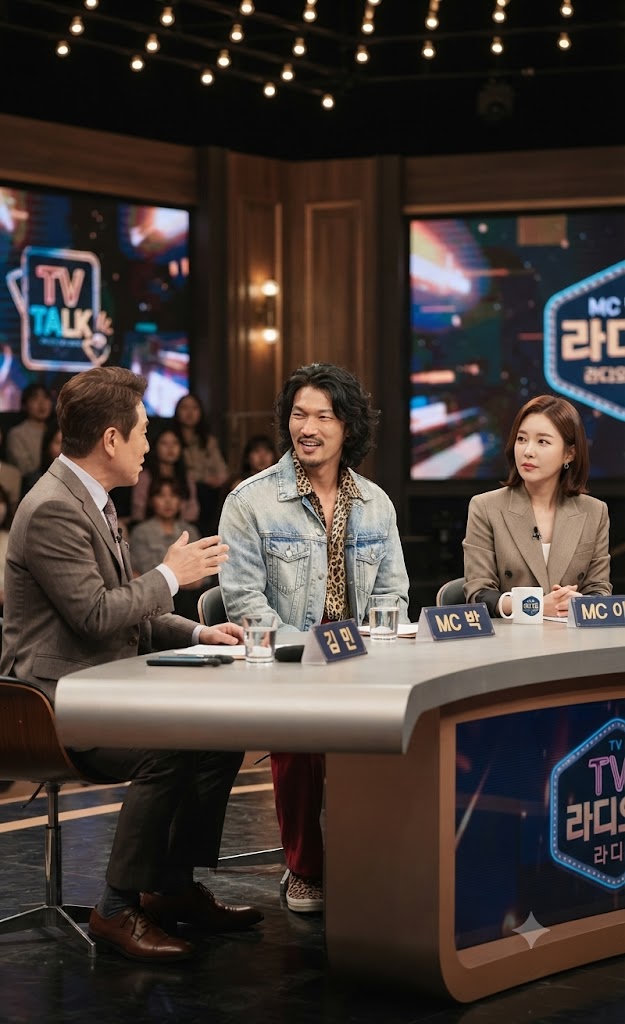 '동두천 자연인' <b>김민</b>, <b>무술</b> 도합 11단이라더니 유세윤 머리 위 종이....