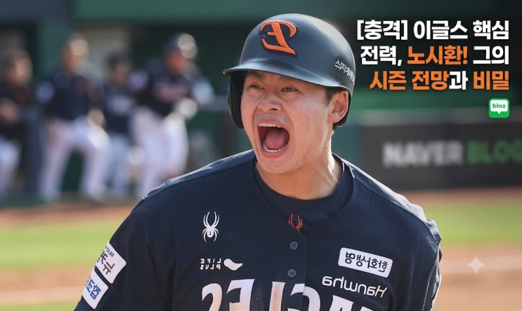 [충격] 한화 팬들 경악! "<b>노시환</b> 내년에 진짜 한국 떠나나?" 307억 대....