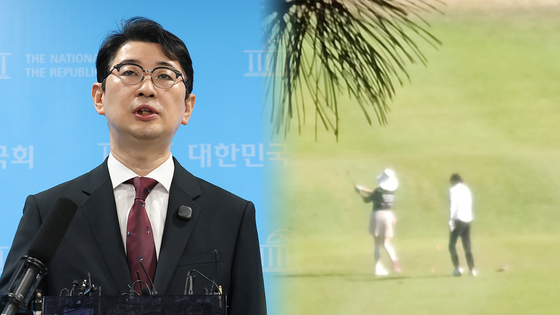 <b>민주당</b>, '황제골프 의혹 제기' <b>주진우 고발</b> 방침…"사과 없는 적반하....