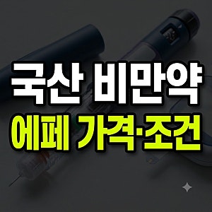 에페 비만약 가격과 처방 기준, 병원 방문 전 알아둘 정보