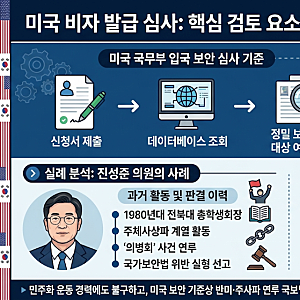 "국방위원장까지 입국 불발"… 진성준 미국 비자 거부 사유와 과거 전력 조명