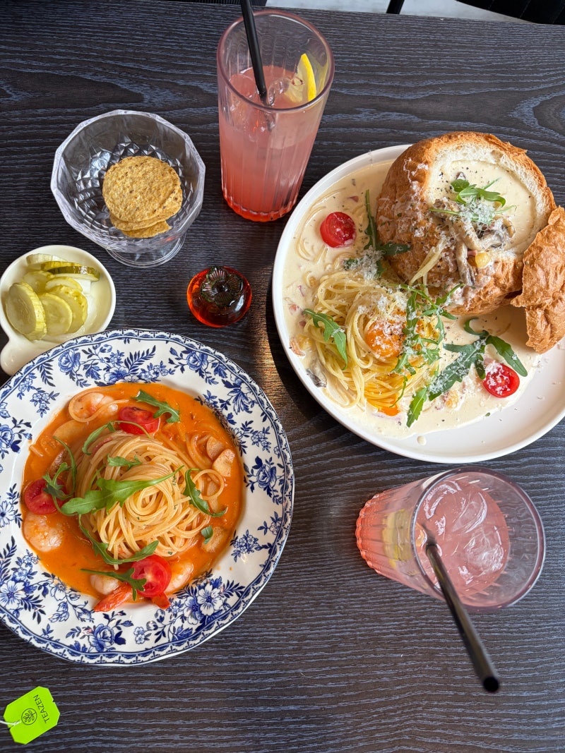다산 브런치 파스타 맛집 최현석 셰프 라인 출신 사장님이 운영하는 다산 맛집