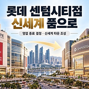롯데백화점 센텀시티점 폐점 결정, 신세계 인수 후 어떻게 바뀔까?