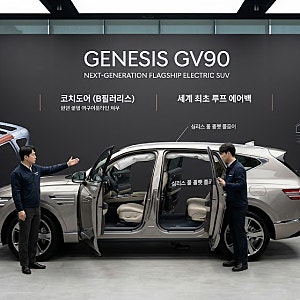 "중국이 5년 동안 절대 못 따라합니다" 제네시스 GV90에 적용된 미친 신기술 4가지 공개!