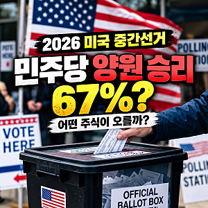 미국 중간선거 민주당 승리하면 주식시장에서 오를 섹터는