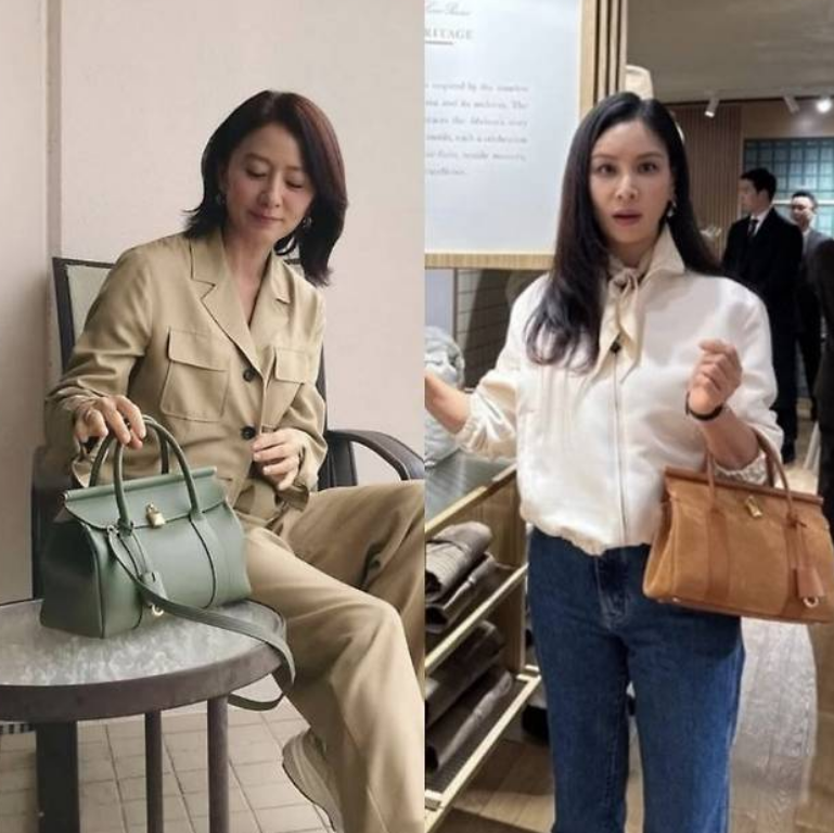"가을에는 이 가방이 딱이지" 김희애와 고소영이 선택한 가을코디 완벽 추천템