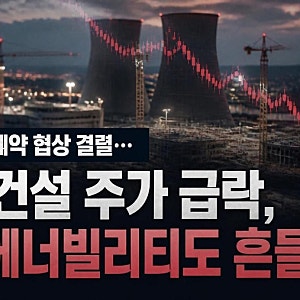 체코 원전 계약 협상 결렬…대우건설 주가 급락, 두산에너빌리티도 흔들렸다