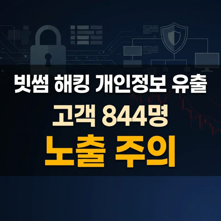 <b>빗썸</b> 사내 모바일 해킹으로 <b>고객</b> 844명 <b>개인정보</b> 노출, <b>유출</b> 항목과 2....