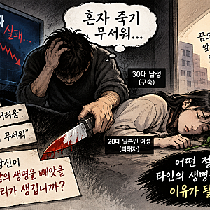 [기자수첩] “혼자 죽기 무서워서”…천안 일본인 여성 살해 사건, 절망이 타인의 생명을 빼....