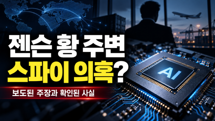 <b>젠슨 황</b>과 가까웠다는 중국 여성, <b>스파이 의혹</b>…AI칩보다 먼저 확인....