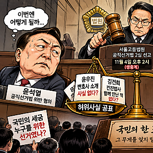 [기자수첩] 윤석열 공직선거법 2심, 국민의힘 397억 원 운명 걸렸다…11월 4일 법원의 선택은?