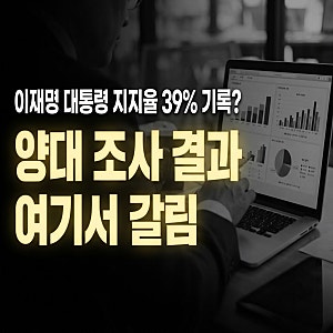 이재명 대통령 지지율 39% 기록? 2026년 10월 한국갤럽·리얼미터 여론조사 비교 분석