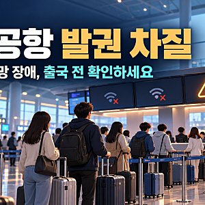 "새벽 4시 반부터 멈췄다"…인천공항 중국 항공사 3곳 발권 중단, 이유가 뜻밖