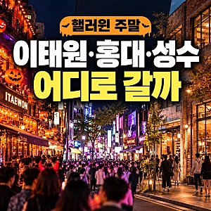 핼러윈 서울 어디로 갈까… 이태원·홍대·성수 3곳 분위기와 교통통제 차이