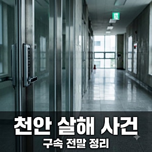 천안 일본인 여성 살해 사건 피의자 구속 및 범행 동기 전말