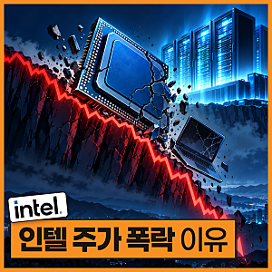 인텔 주가 폭락 “실적이 아니라 4분기 전망 때문이라는데”