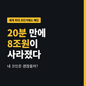 20분 만에 8조가 사라졌다, 바이낸스 해킹 내 코인은 괜찮을까