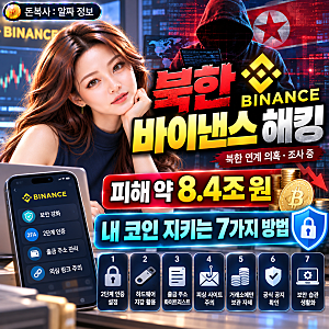 북한 바이낸스 해킹 8조 4천억 원 피해｜내 코인은 안전할까? 원인·보상·예방 방지 방법 총....