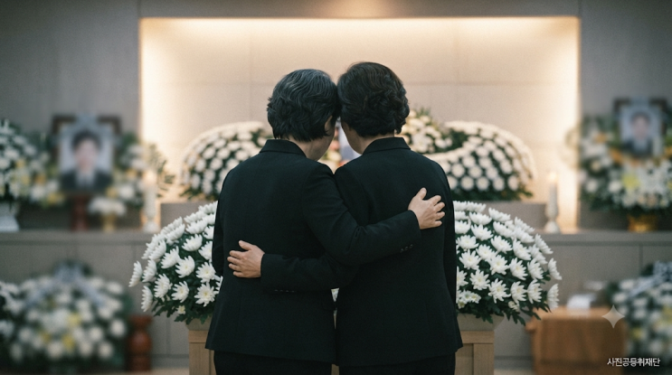 <b>김혜자</b>·윤여정, 故 <b>최불암 빈소</b>서 부둥켜안고 눈물…“너무 그리운....