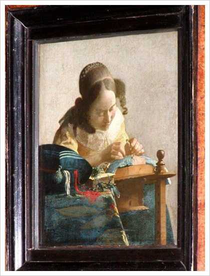루브르 박물관(Louvre)에서 (8) 레이스 뜨는 사람, 루벤스 작품, 뒤르 작품