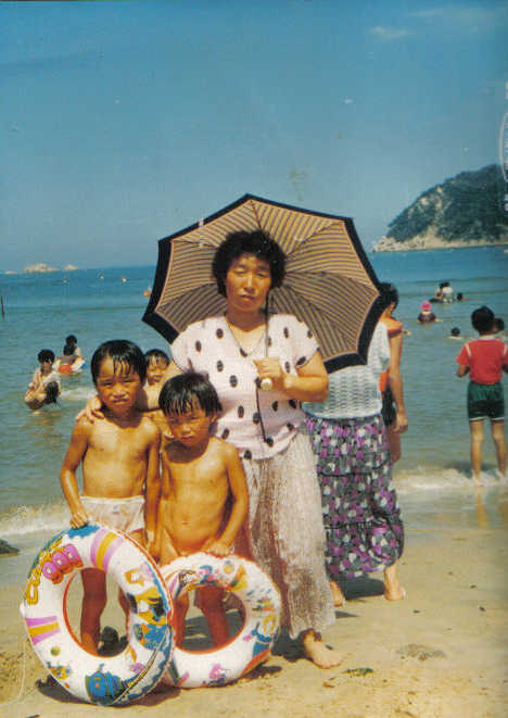  일산해수욕장에서!!