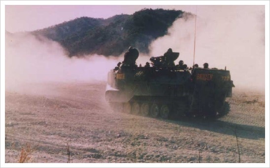 탤렌트 김상중 해병대 시절