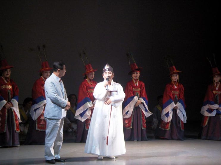  국악공연 관람(코우스에서 임이조 선생)