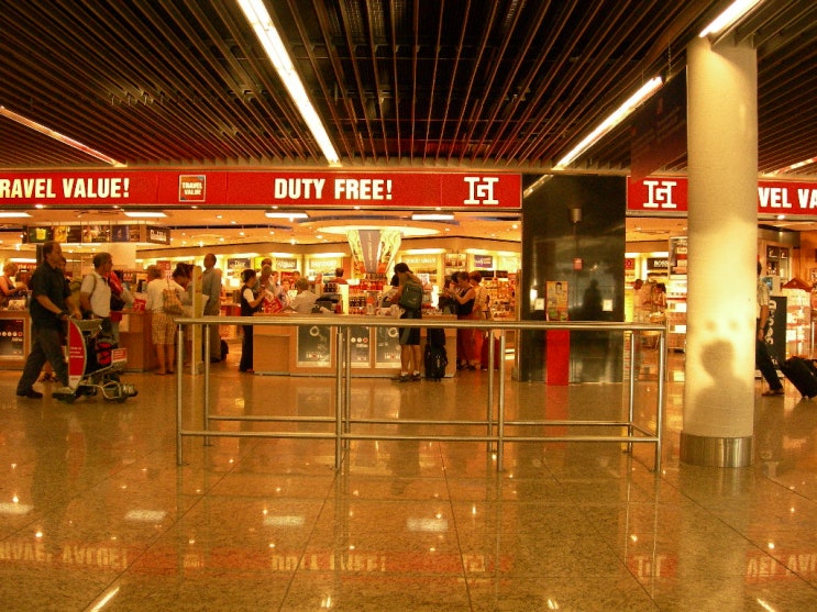  프랑크푸르트 공항 내 