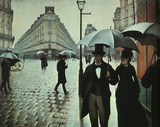 Gustave Caillebotte rain [1]