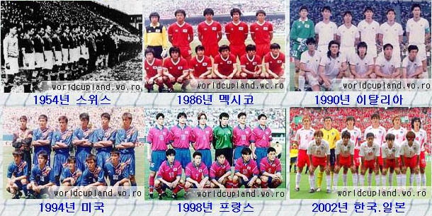 한국 월드컵 출전사