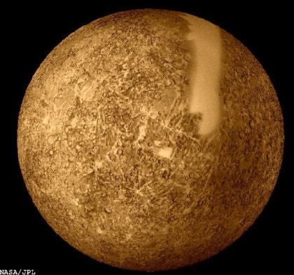 동쪽 하늘에 있는 행성들