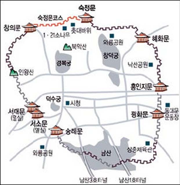 서울)사대문, 사소문 그리고 보신각 : 네이버 블로그