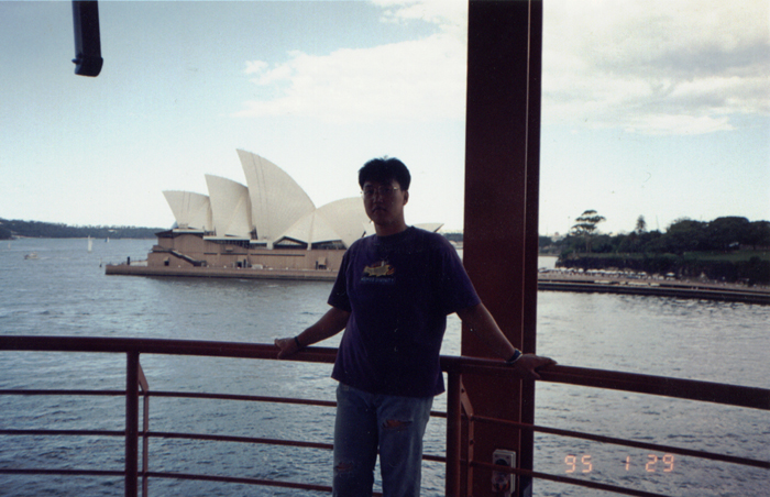 [Australia] 1995. 01. 29. Opera House - Myself