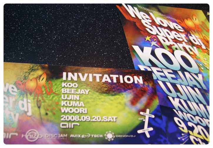  천만년만에 클럽간다... ㅋ 09 /20 [압구정] We Love Super DJ Party : Koo, Beejay @ air