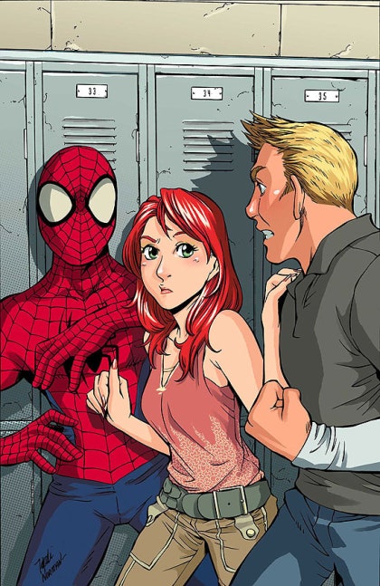 파이어스타와 스파이더맨