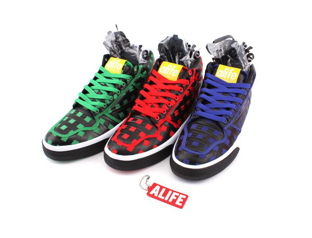  Alife Everybody Mid Parachute “Checkers”