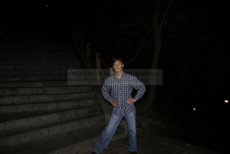  남산타워 야경 2008년 10월