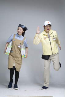  유니폼 모델 현영과 일본 유니폼 촬영, 유니폼 사진, 모델 김유연,김라경,이은수,이승후 