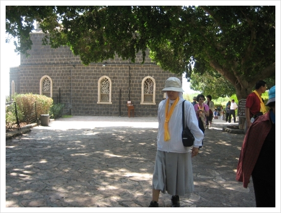 타브가(TABGHA)의 베드로 수위권 성당, Church of the Primacy of Peter 