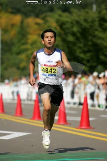 제3회 서울MBC 한강마라톤에서...